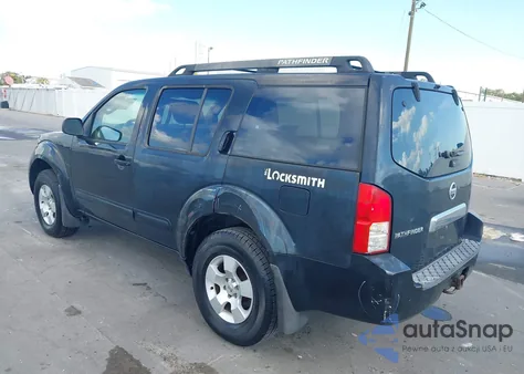 2007 Nissan Pathfinder S из США, поврежденный, VIN 5N1AR18W27C625027